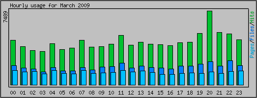 Hourly usage