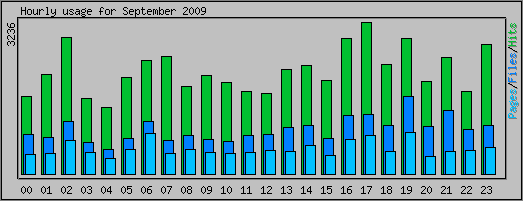 Hourly usage