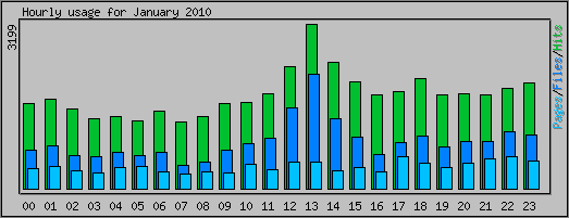 Hourly usage